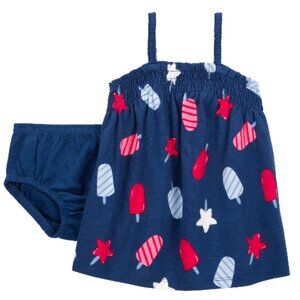 Carter's Baby Girl Patriotic Dress 2-Piece